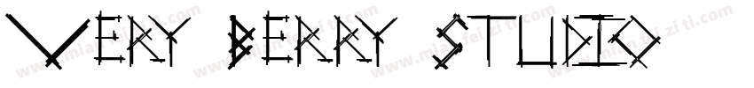 Very Berry Studio字体转换